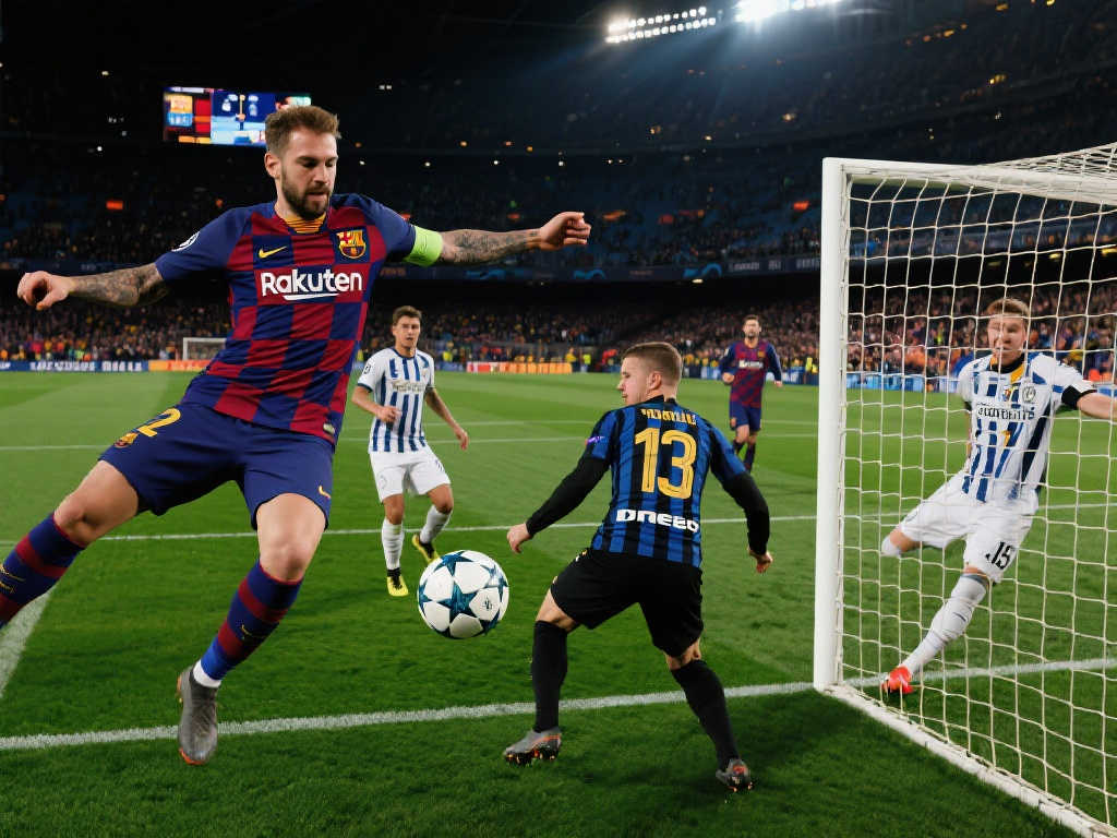 最强矛头铸就13球经典！巴萨国米双双联赛领跑